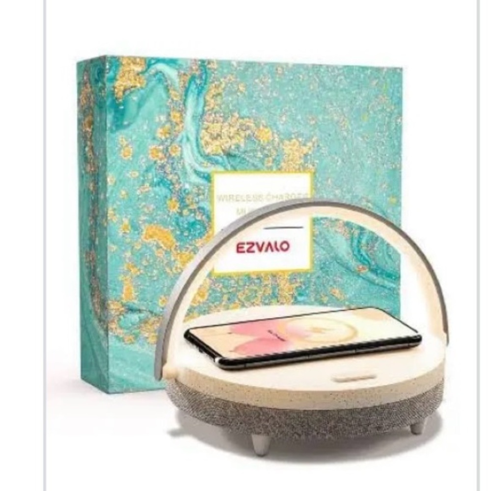 EZVALO Wireless Charger Music Lamp